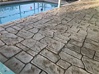 Stamped Concrete Overlay